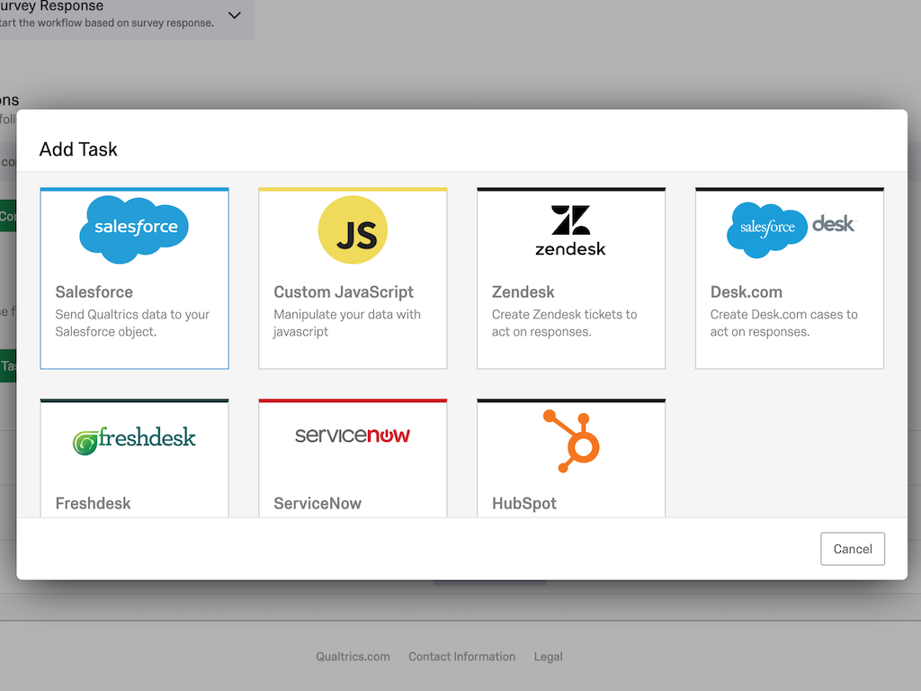 Qualtrics App Integration with Zendesk Support