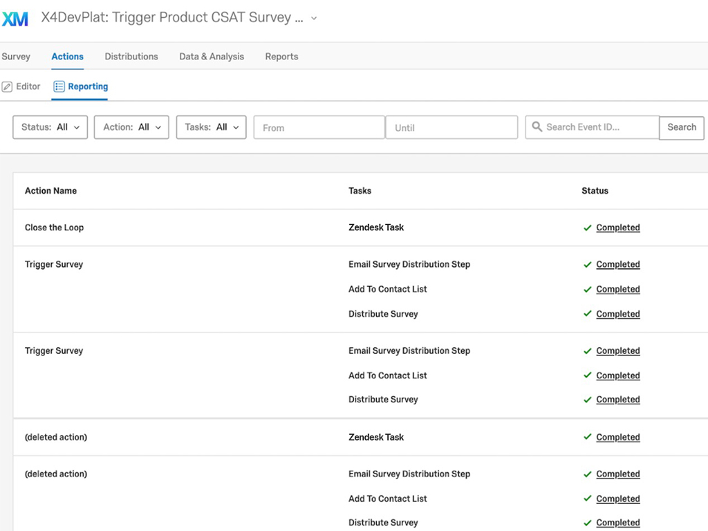 Qualtrics App Integration with Zendesk Support